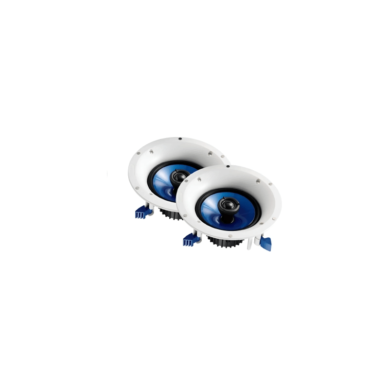 Bocinas de Plafón | 2 Vías | Residenciales | Woofer 8" | 140W | 8 Ohms | Color Blanco | Par