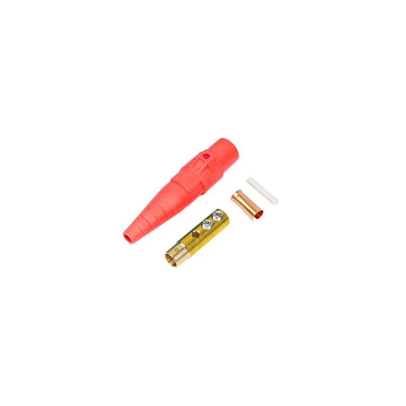 Conector camlock 400 AMPERES HEMBRA COLOR ROJO