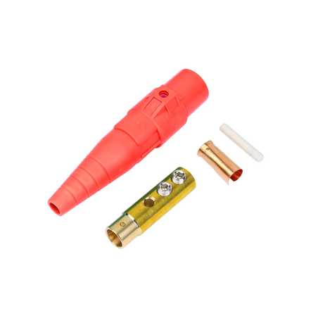 Conector camlock 400 AMPERES HEMBRA COLOR ROJO