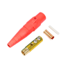 Conector camlock 400 AMPERES HEMBRA COLOR ROJO