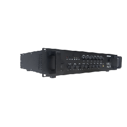 Amplificador de Audio | Bluetooth | 240 W | 6 Zonas con Control de Volumen Independiente | 70/ 100V COM | Montaje en Rack | Voce