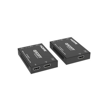 Extensor HDMI™ Sobre IP | Codificador Y Decodificador | 150m Por Cable CAT6 | Compatible Con Red Gigabit | Video Full HD | Com