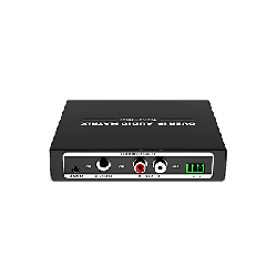 Extensor de Audio sobre IP | PCM 2.0 | 120 m | Matriz Flexible 1 a 1 / 1 a N / N a N | Interfaces Profesionales | Protección ES