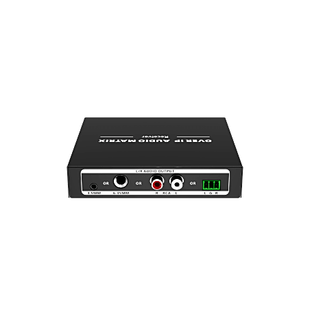 Extensor de Audio sobre IP | PCM 2.0 | 120 m | Matriz Flexible 1 a 1 / 1 a N / N a N | Interfaces Profesionales | Protección ES