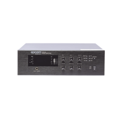 Mini Amplificador de Audio Mezclador | 240W RMS | Sistema 70/100V | MP3 | Tuner | Bluetooth | Musica ambiental y Voceo