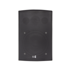 Bocina HiFi | PoE Ethernet IP | Altavoz de 2 vías | Potencia 12W | Protección IP66 | Color Negro