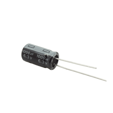 CAPAC.ELECTROL. 1000MF-6.3V