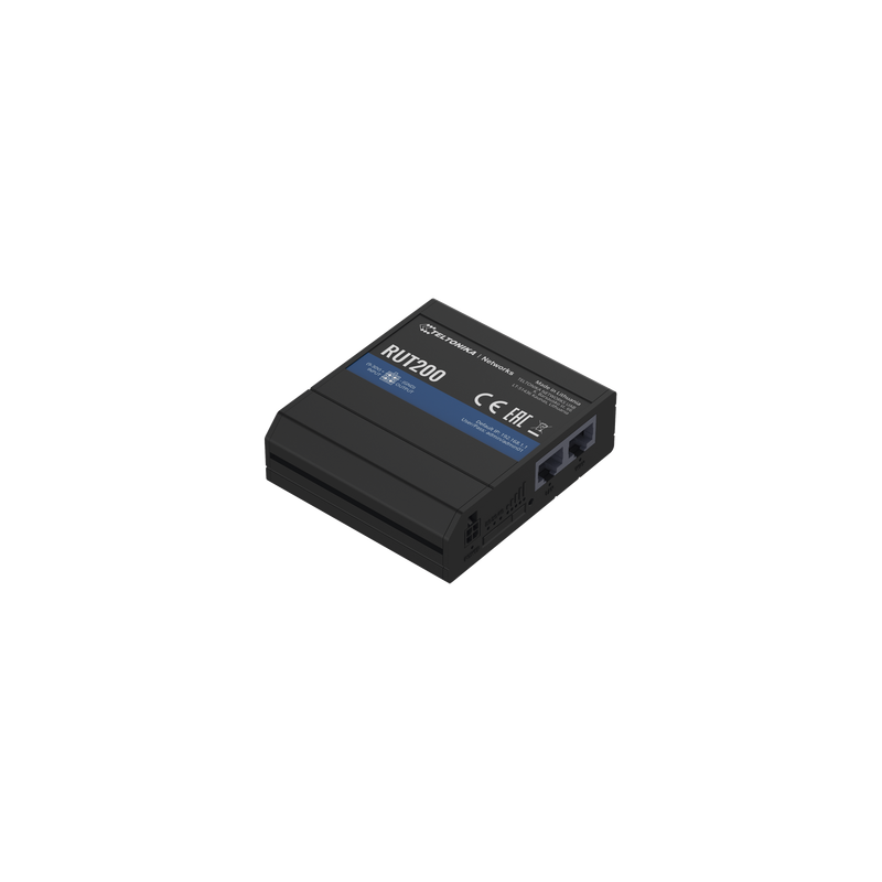 Router Industrial LTE 4G / 150 Mbps Cat 4 / 2 Puertos Ethernet / WiFi 2.4 GHz / Montaje DIN / -40°C a 75°C