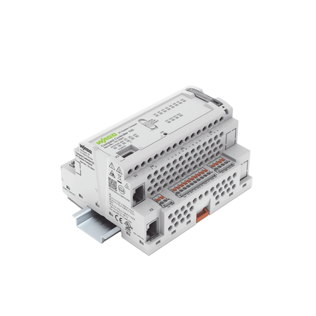 Controlador Compacto PLC / 8DI 4DO 2AI 2NI / Cortex A7 650 MHz / 512 MB RAM / 2x Ethernet / CODESYS V3.5 / Node-RED / Python / C