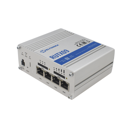 Router Industrial LTE 4.5G Cat 6 / 300 Mbps / 4 Puertos Gigabit / Doble SIM / GNSS / PoE / -40°C a 75°C