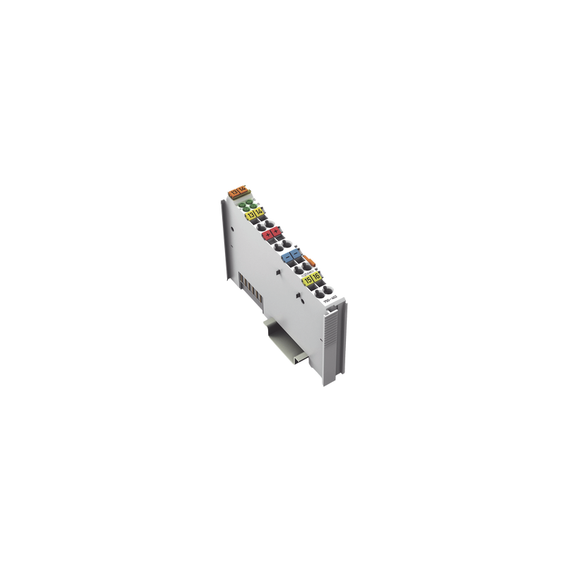 Módulo Entrada Digital WAGO / 4 Canales 24 V DC / Filtro 3 ms / Aislamiento 500 kV / CAGE CLAMP® / IP20 / Carril DIN