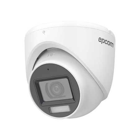 [Dual Light + ColorVu] Turret TURBOHD 2 Megapixel (1080p) / Lente 2.8 mm / 30 mts IR + 20 mts Luz Blanca / Gran Angular 101° / 