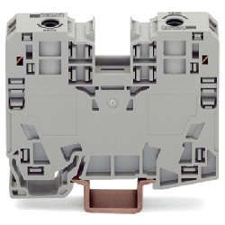 Borna de Paso, 35 mm², POWER CAGE CLAMP, 125 A, 1000 V, Montaje Carril DIN 35x15, Gris, Para Conductores 6-35 mm², Conectores 