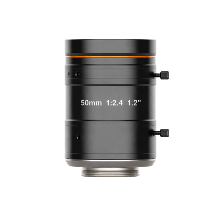 Lente FA Máquina Visión / 25 Megapíxeles / Distancia Focal 50 mm / Apertura F2.4-F16 / Círculo Imagen 1.2" / Montura C / Res