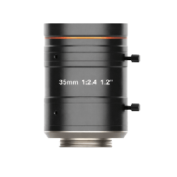Lente FA para Machine Vision / 25 Megapíxeles / Distancia Focal 35 mm F2.4 / Montura C / Imagen Ø19.3 mm (1.2") / Distorsión 