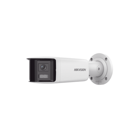 [FlexVu] [PROTECCIÓN ACTIVA] Bala IP 4 Megapixel / 2 Lentes de Lente 2.8 mm (Imagen Panorámica 180°) / 40 mts IR / Exterior I