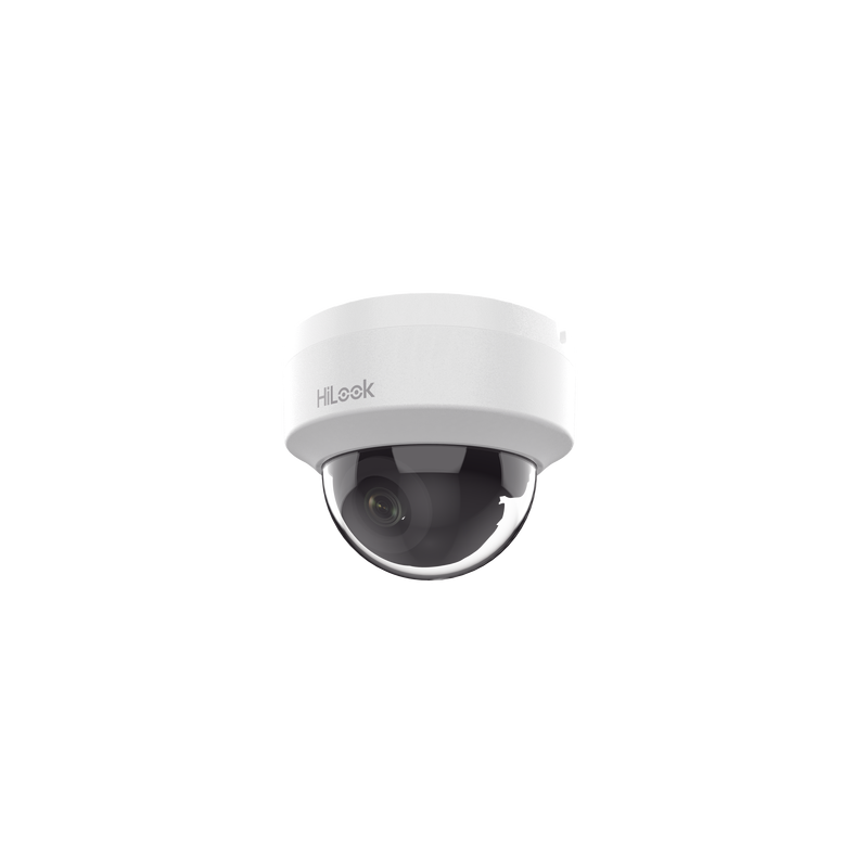HiLook Series / Domo IP 4 Megapixel / Lente 2.8 mm (Gran Angular) / 20 mts IR / Interior / PoE / dWDR / H.265+ / ONVIF