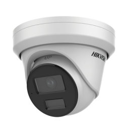 Turret IP 8 Megapixel (4K) / Lente 2.8 mm / 40 mts IR / Exterior IP67 / Micrófono Integrado / DARKFHGITER / Alarmas y Audio I/O