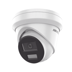 [Dual Light + 2 Micrófonos Integrados] Turret IP 6 Megapixel / Lente 2.8 mm / 30 mts Luz Blanca + 30 mts IR / ACUSENSE / Exteri