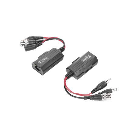 Kit de transceptores activos, envía alimentación 12V/24Vcc/AC, video y audio a una distancia de hasta 150 m en 4K para aplicac