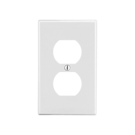 Tapa para Contacto Dúplex Color Blanco.