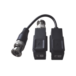 Kit de Transceptor (Balluns) TURBOHD con Boton Push / Hasta 8 MP (4K) / 100% Cobre / Soporta HD-TVI / AHD / CVI / CVBS / Audio p