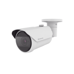 Camara Bala IP 8MP con funciones IA / Lente Motorizado 3.2 a 10.2 mm / WDR 120dB / H.265 / RanuraSD / Protección IP66 IK10 / IR