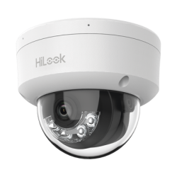 [Dual Light] HiLook Series / Domo IP de 4 Megapixel / Uso en interior / Lente 2.8 mm / 20 mts IR + 20 mts Luz Blanca / Micrófon