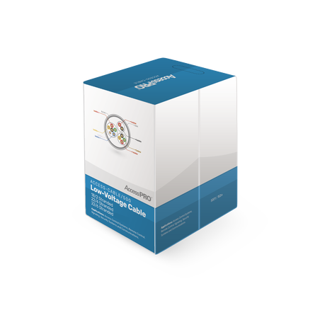 Bobina de 152 Metros (500 Pies) de Cable Compuesto de, 6 y 4 Conductores Calibre 22 y 2 Conductores Calibre 18, para Aplicacione