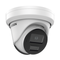 Turret IP 4 Megapixel / Lente 2.8 mm / 40 mts IR / Exterior IP67 / DARKFIGHTER / Audio y Alarma I/O / PoE / ONVIF / Micro SD / 4