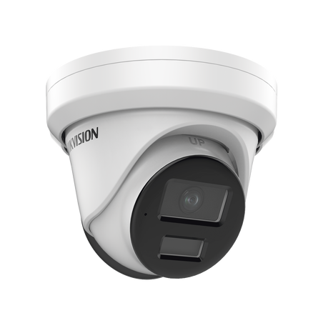 Turret IP 4 Megapixel / Lente 2.8 mm / 40 mts IR / Exterior IP67 / DARKFIGHTER / Audio y Alarma I/O / PoE / ONVIF / Micro SD / 4