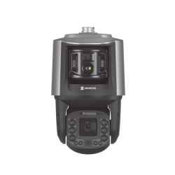 [TandemVu] Domo PTZ IP 4 Megapixel con 40X Zoom con Cámara Optica Fija de 4 Megapixel Cámara Térmica 256 x 192 con Lente 9.7 