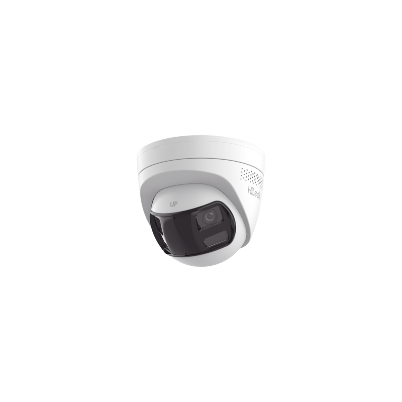 [Dual Light] Turret IP 6 Megapixel / Imagen Panorámica 180°/ PoE / Micrófono y Bocina Integrado / Exterior IP67 / Audio Bidir