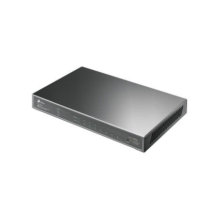 Switch Omada / 8 Puertos Gigabit / 4 Puertos PoE+ 802.3at/af / Presupuesto PoE 62 W / 30 W por Puerto / Gestión Cloud Omada / L