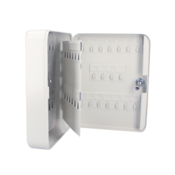 Caja para llaves con capacidad para 60 llaves/ Medidas 200 x 250 x 75 mm (ancho x alto x profundidad)/ Fabricada en acero/ Cerra