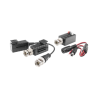 Kit de TRANSCEPTORES DE VIDEO DE LARGO ALCANCE / 320 Metros / Resolución 720P y 1080P / Cat 5e/6 / Compatible con cámaras HD-T