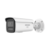 [Dual Light + ColorVu 3.0 + HikAI] Bala IP 8 Megapixel / Lente 4 mm / 60 mts IR + Luz Blanca / Exterior IP67 / Estrobo Azul y Ro