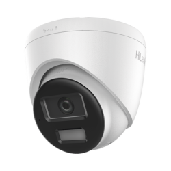 [Dual Light] Turret IP de 2 Megapixel / Lente 2.8 mm / Ángulo de visión 101° / 20 mts IR + 15 mts Luz Blanca / Micrófono Int