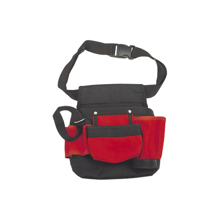 Bolsa de Herramienta para Cintura, 21x11.5x3.4 cm con Múltiples Compartimientos.