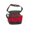 Bolsa de Herramienta para Cintura, 21x11.5x3.4 cm con Múltiples Compartimientos.