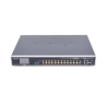 Switch Administrable L3, 24 puertos Gigabit PoE 802.3bt, 2 puertos 10G SFP+, Pantalla Tactil, Fuente Redundante, (600W)