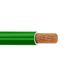 (SLY311) Cable Eléctrico de Cobre Recubierto THW-LS Calibre 12 AWG 19 Hilos Color Verde (100 Metros (328.08 Pies))