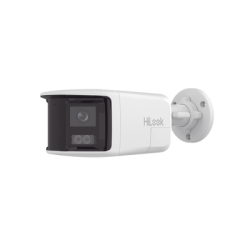 [Dual Light] Bala IP 8 Megapixel / Imagen Panorámica 180°/ PoE / Micrófono y Bocina Integrado / Exterior IP67 / Audio Bidirec
