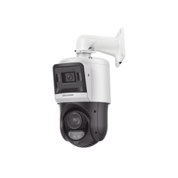 [TandemVu] Domo PTZ IP 4 Megapixel + Cámara Fija 4 Megapixel / 15X Zoom / 100 mts IR + 30 mts Luz Blanca / IP67 / ACUSENSE / Po