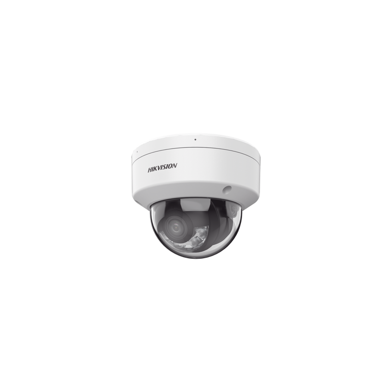 [Dual Light + ColorVu 3.0 + HikAI] Domo IP 8 Megapixel / Lente 2.8 mm / 30 mts IR + Luz Blanca / 2 Microfonos Integrados / Exter