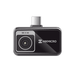 MiniE - Cámara Termográfica para Smartphone / Resolución IR 96 x 96 (9,216 píxeles) / SuperIR / Rango de -20°C a 400°C / P