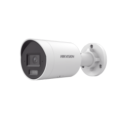 Bala IP 4 Megapixel / Lente 2.8 mm / Dual Light (40 mts IR + 40 mts Luz Blanca) / Darkfighter S / Microfono Integrado / Exterior
