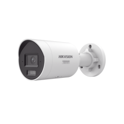 [Dual Light + ColorVu 3.0 + HikAI] Bala IP 4 Megapixel / Lente 2.8 mm / 40 mts IR + Luz Blanca / 2 Microfonos Integrados / Exter