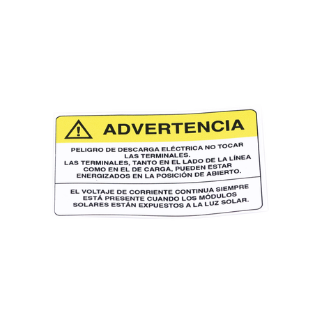 Etiqueta de Videovigilancia en Vinil Adhesivo Mate / Paquete con 10