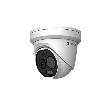HIKMICRO Turret IP Bi-Espectral (Térmica + Óptica)/ 160 X 120 (1.8 mm) + 5 MP (2 mm) / Detección Temperatura -20°C a 150°C 